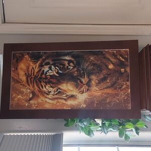 Diamond Painting Tiger by Artist Pamela Miller